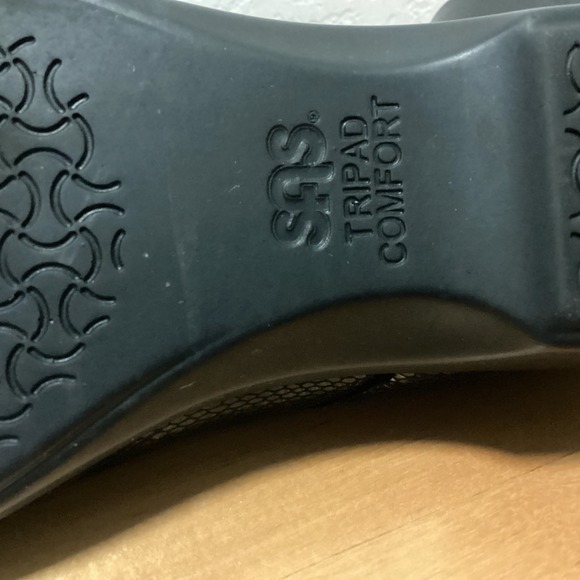 SAS San Antonio Shoemaker Black Snake Embossed Mary Jane Comfort Shoes Women 6.5 - Picture 3 of 16